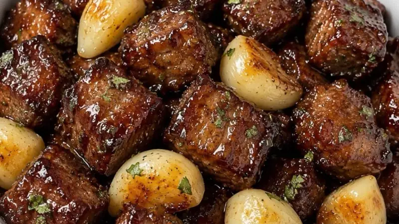 一盘牛肉炒大蒜,盛满家常的温柔与滚烫