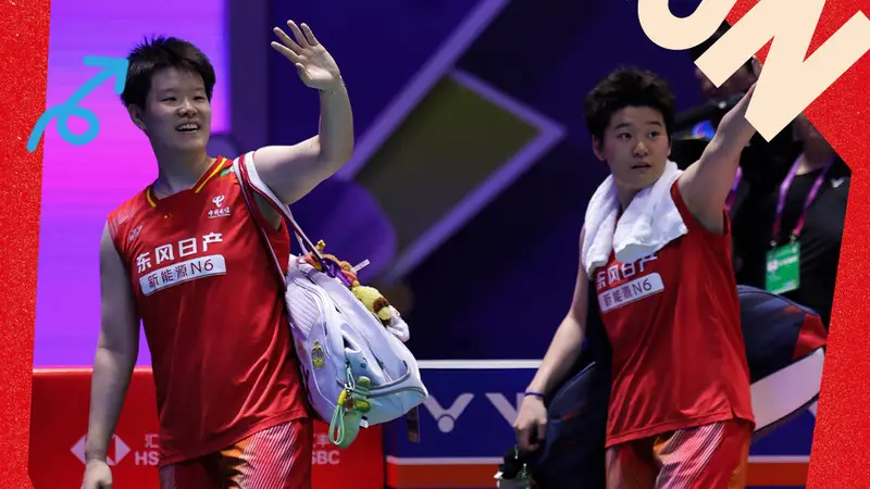 赛季第四冠!羽毛球中国公开赛-圣坛组合2-0日本组合 女双夺冠