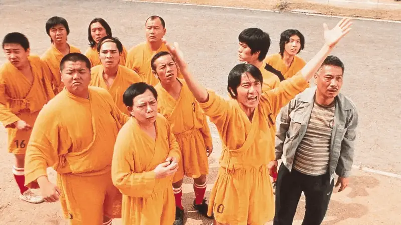 少林足球主创25周年聚餐 为大师兄黄一山庆祝80大寿