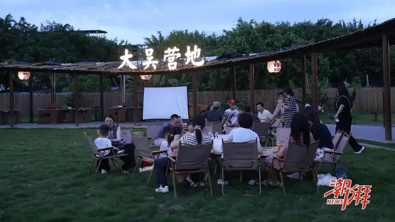 藏在乡村的夜游好去处!大吴营地全新开业,点亮乡村暑期夜经济