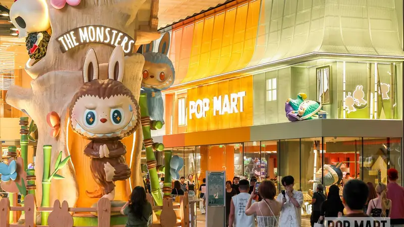 成都潮玩地图又上新!泡泡玛特西南首家旗舰店正式开业