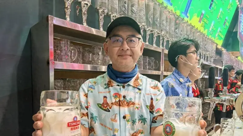 15年坚守,8-15℃的承诺!青岛啤酒大篷酒台主管郭瑨讲述他与一杯鲜爽啤酒的故事