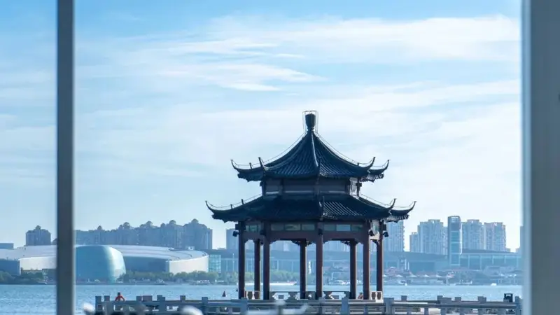 此刻姑苏|一框揽湖景