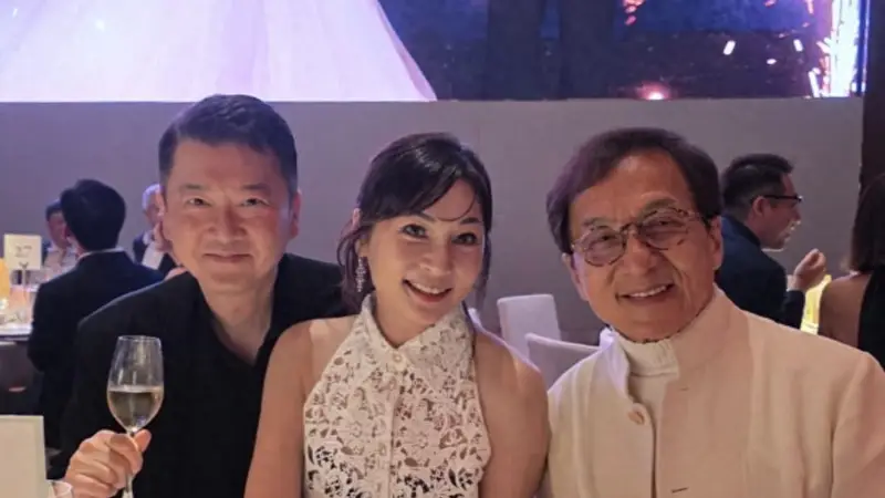 香港豪门婚宴媲美颁奖礼,成龙洪金宝元彪同场,佘诗曼饮到面红
