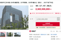 南京河西知名地标上架拍卖，25.02亿起拍，母公司创始人曾是江苏首富