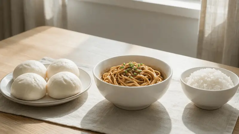 馒头、面条和米饭哪个升糖快?营养师拆解3种主食的血糖真相