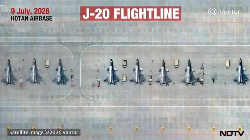 印媒:至少11架歼-20压到我们家门口,对印度空军构成压倒性优势