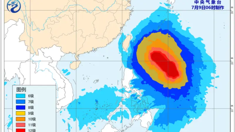 “巴威”逼近,中央气象台发布台风黄色预警