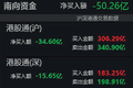 南向资金净卖出额超50亿港元