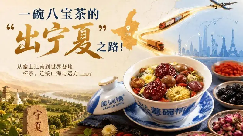 一碗八宝茶的”出宁夏”之路!