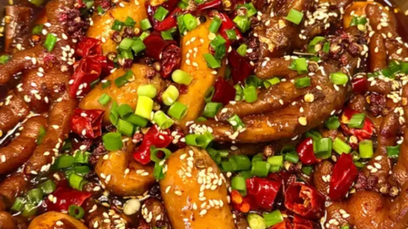 夏日下酒神器|版纳德宏酸汤鸡脚,冷藏浸泡风味更佳