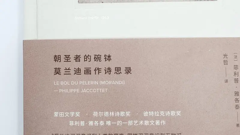 豆瓣8.4!目前国内唯一一本莫兰迪相关著作