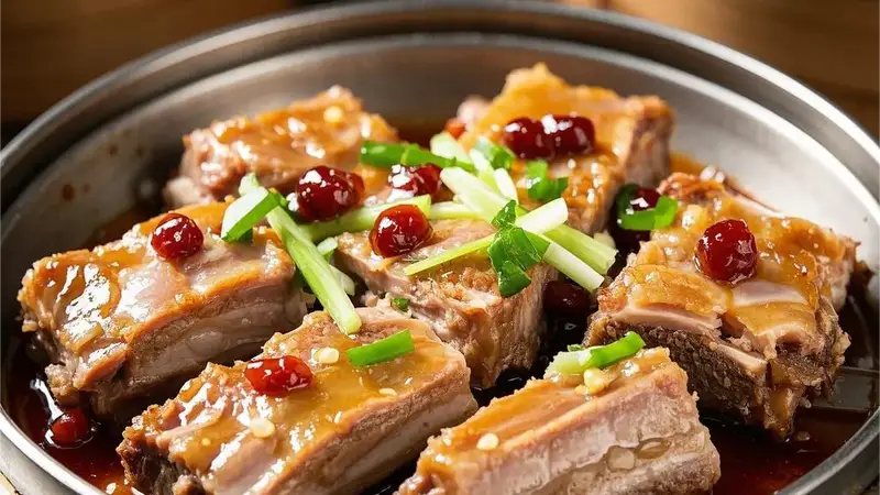 经典名肴——豉汁蒸排骨